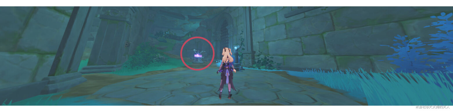 原神池中宅邸雷霆探针解谜顺序