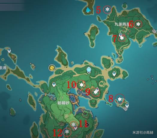 原神神无冢继电石分布破解攻略