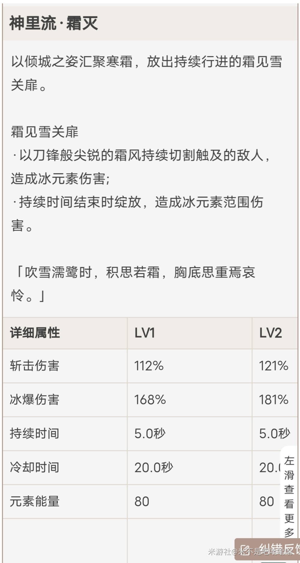 原神神里天目影打刀适配度一览