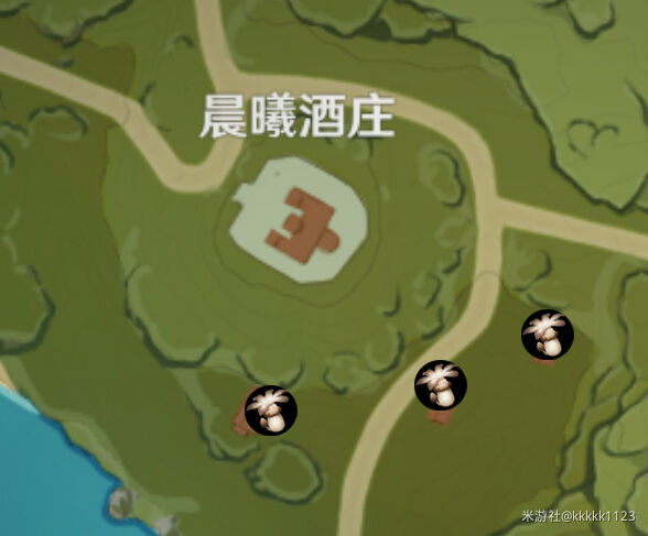 原神莫娜突破材料慕风蘑菇采集路线一览