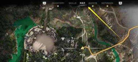 地平线西之绝境竞技场在哪 竞技场位置攻略