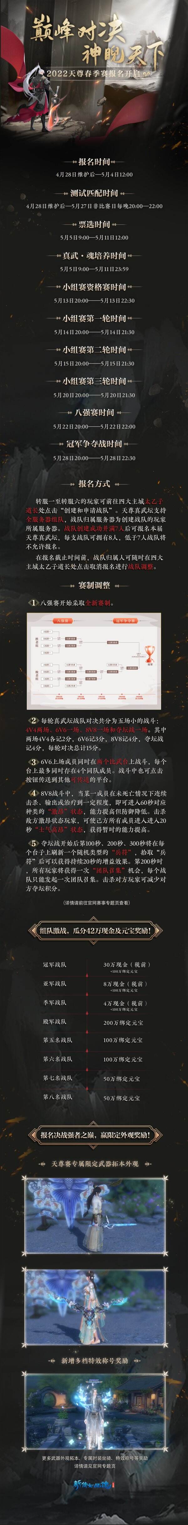 冠绝三界《新倩女幽魂》2022天尊春季赛冠军争夺战即将打响！