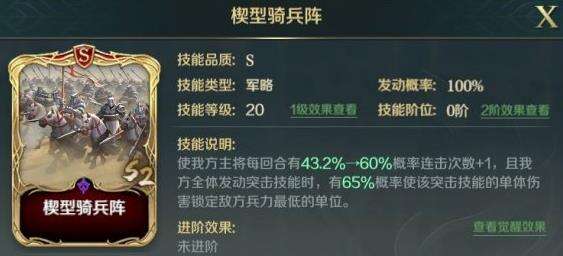 《文明与征服》楔型骑兵阵怎么样 楔型骑兵阵攻略