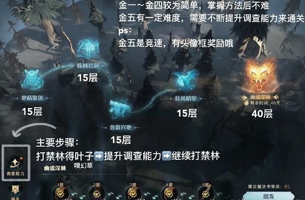 哈利波特魔法觉醒禁林调查兽群穴地怎么过 禁林调查兽群穴地通关攻略
