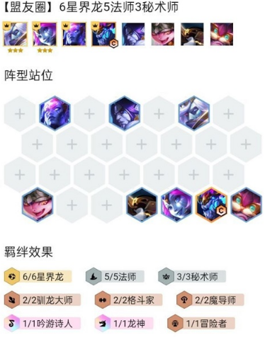 金铲铲之战巨龙之巢星界龙怎么玩 巨龙之巢星界龙阵容攻略