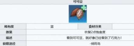 幻塔可可豆怎么样 可可豆获取解析