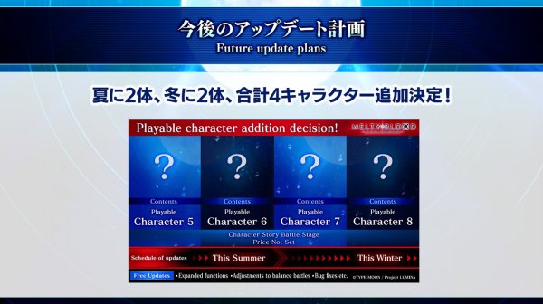 《月姬格斗》追加四名DLC角色 更新游戏内容
