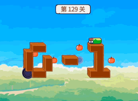 贪吃的苹果蛇129怎么过 第129关通关攻略