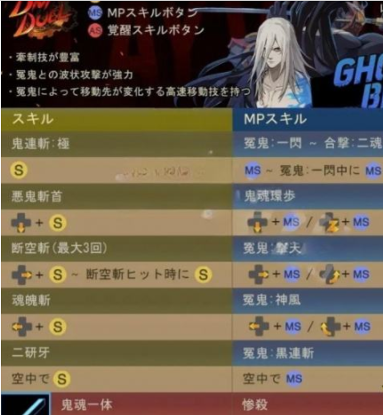 《地下城与勇士决斗》剑鬼有什么技能 剑鬼技能攻略