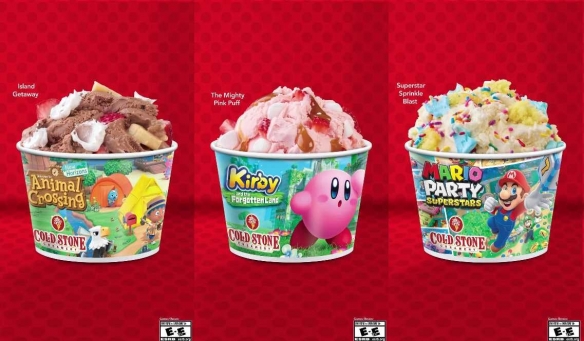 酷圣石宣布推出全新任天堂游戏系列甜品，口味各有千秋！