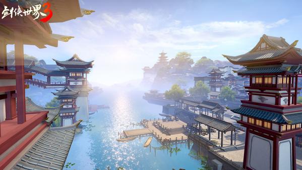《剑侠世界3》打造“梦华录”般的至美江湖！
