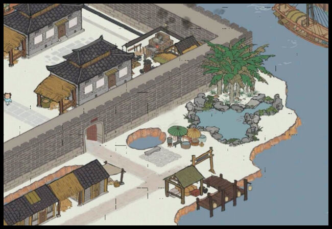 江南百景图松江府码头在哪里 地图位置