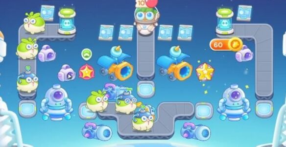 《保卫萝卜4》太空穿越第54关怎么过 太空穿越54关攻略