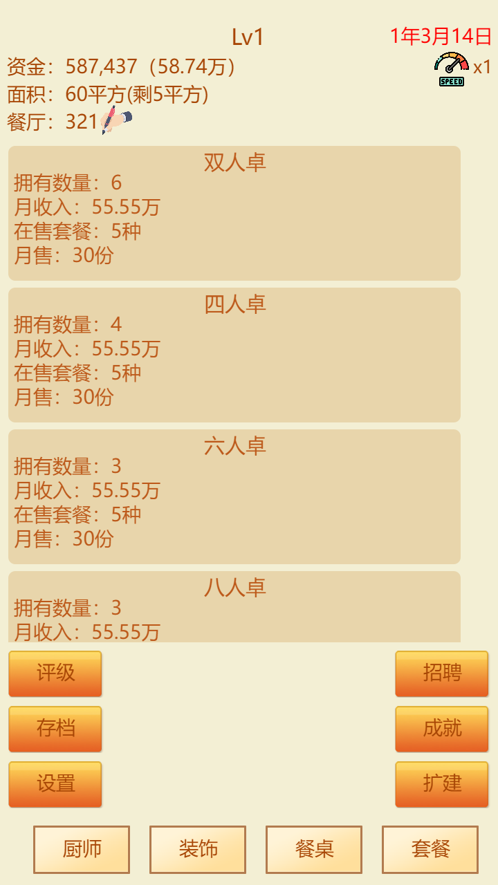 模拟经营餐厅好玩吗？模拟经营餐厅简介