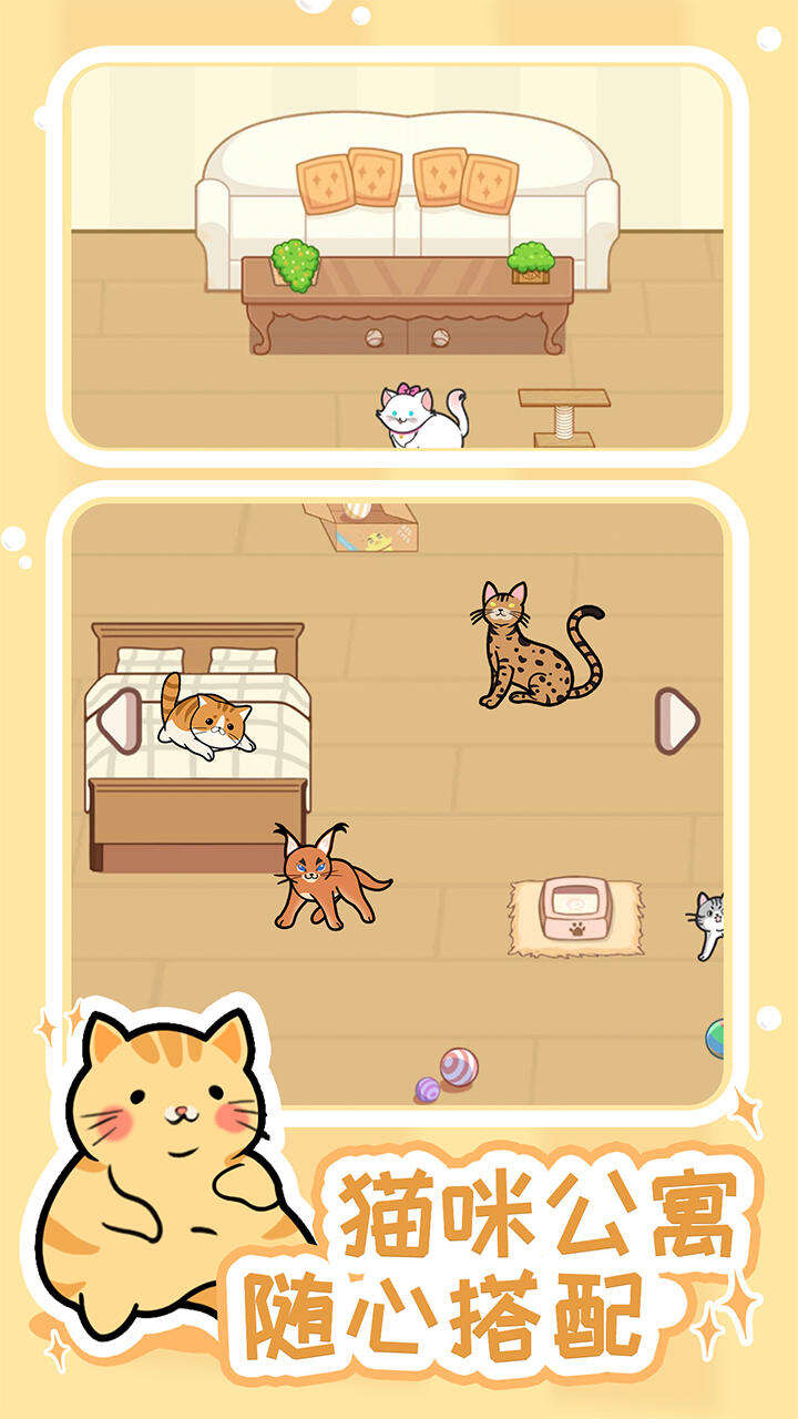 解压猫咪相关截图预览