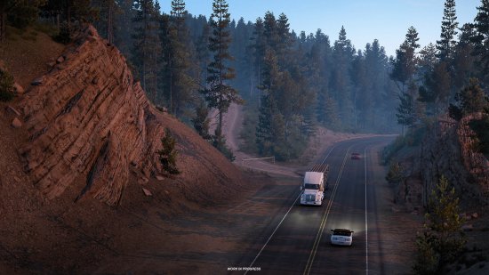 《美国卡车模拟》新DLC“蒙大拿”实机演示公开