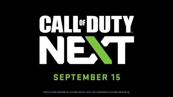 动视宣布9月15日将公布三款《使命召唤》新游戏情报