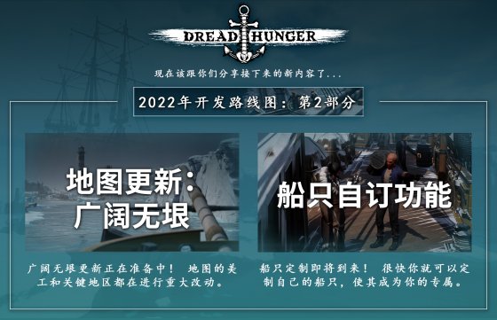 《恐惧饥荒》游戏开发路线图更新 新增船只自订功能
