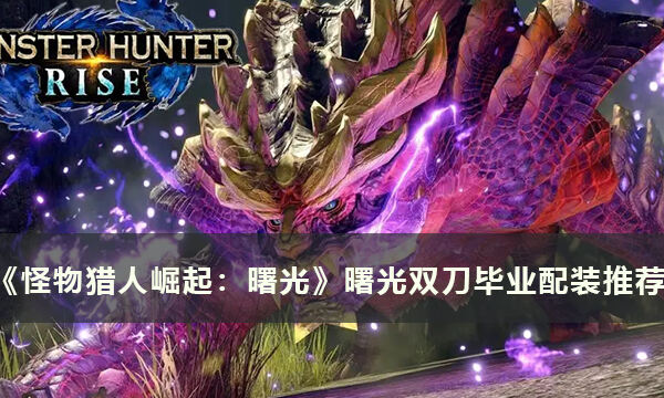 《怪物猎人崛起》曙光双刀毕业配装怎么配 曙光双刀毕业配装推荐
