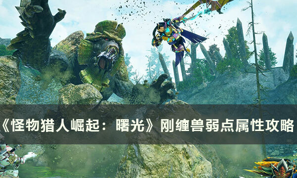 《怪物猎人崛起：曙光》曙光刚缠兽怎么打 刚缠兽弱点属性攻略
