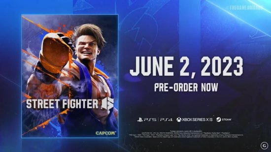 《街头霸王6》发售日公布 预购现已正式开启！
