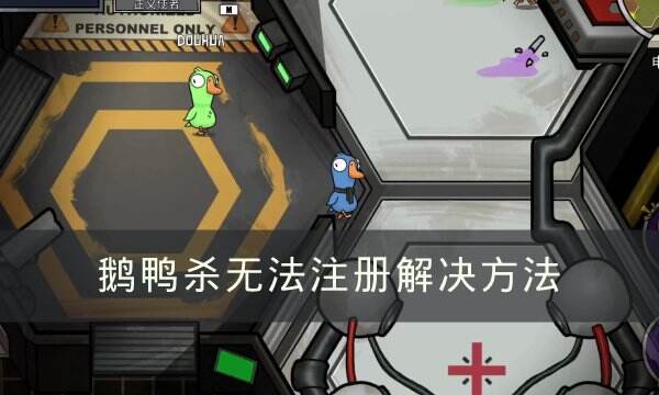 《Goose Goose Duck》注册不了怎么办 鹅鸭杀无法注册解决方法