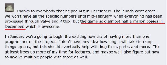 《矮人要塞》12月售出近50万份 未来将更新更多内容！
