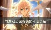游戏专业术语缩写一览 与游戏运营相关的术语介绍