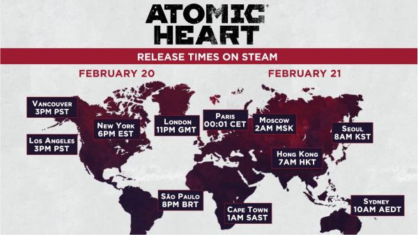 《原子之心》全世界解锁 Steam将于21号早上7点解锁