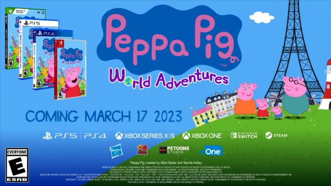 《小猪佩奇：世界大冒险》新宣传片颁布 3月17号正式推出