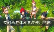 《夢幻西游》體質套裝哪個好 體質套裝使用指南