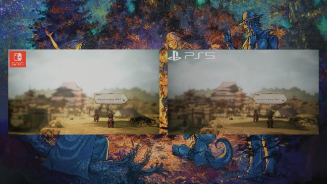 《八方旅人2》PS5/Switch画质对比影像颁布 PS5版运行更流畅顺滑