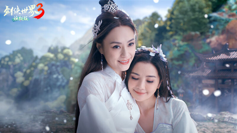 <b>Twins古装合体！《剑侠世界3》焕新版TVC片场花絮曝光</b>