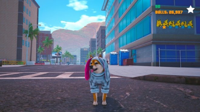 沙雕模拟游戏新作《狗模拟器》预告片颁布