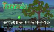《泰拉瑞亞》天頂世界種子是多少 天頂世界種子介紹