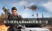 《和平精英》LGDsuki灵敏度怎么设置 LGDsuki灵敏度一览