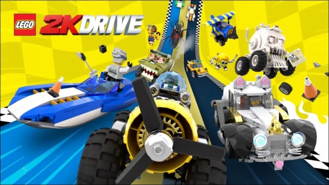 赛车游戏《LEGO 2K Drive》菜单&加载页面截图曝光