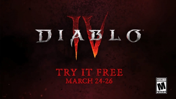 《暗黑破坏神4》测试宣传短片公开 公开测试3月25日零点开启！