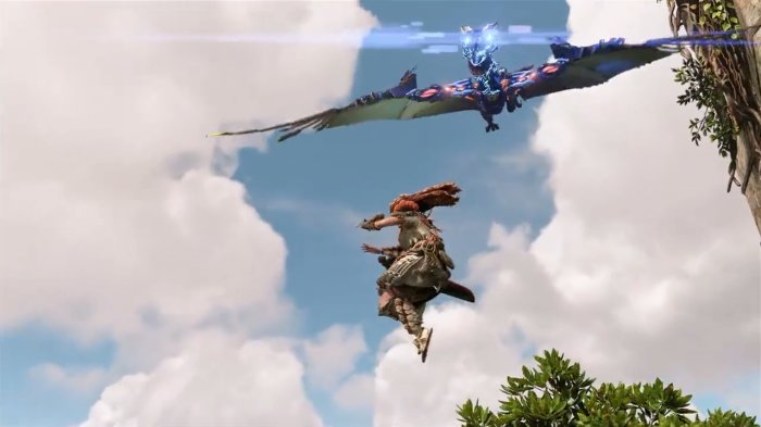 《地平线2：西部禁域》DLC新飞行机械兽“Waterwing”演示公开