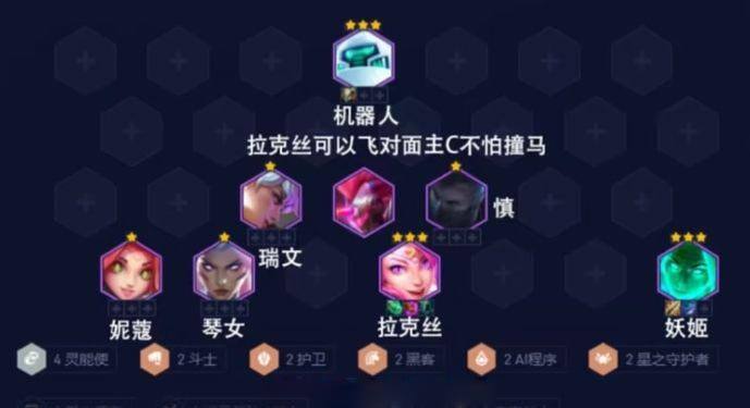 云顶之弈s8.5AI黑客妖姬怎么玩