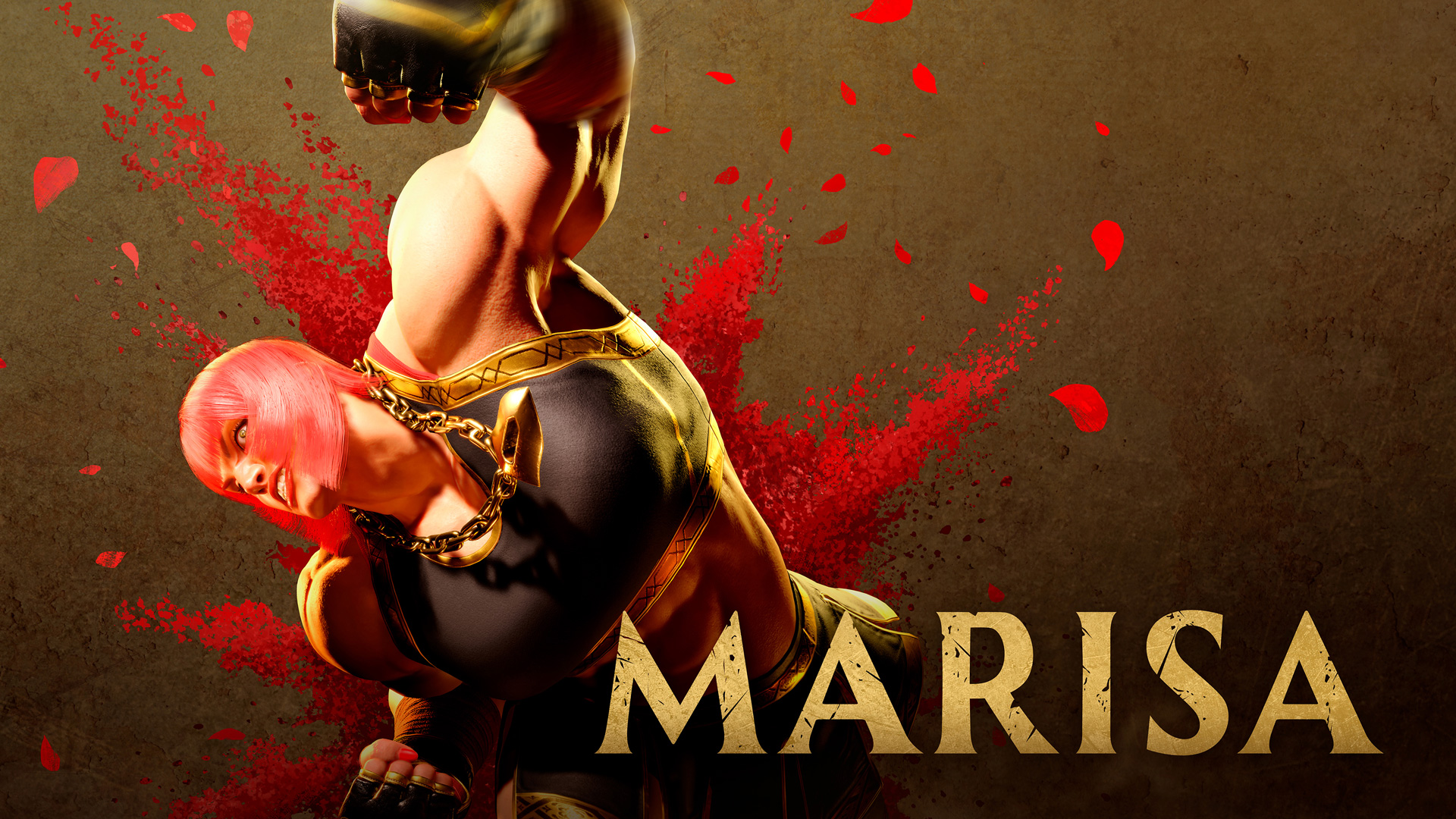 《街头霸王6》新角色玛丽莎视频演示：强壮的女斗士!