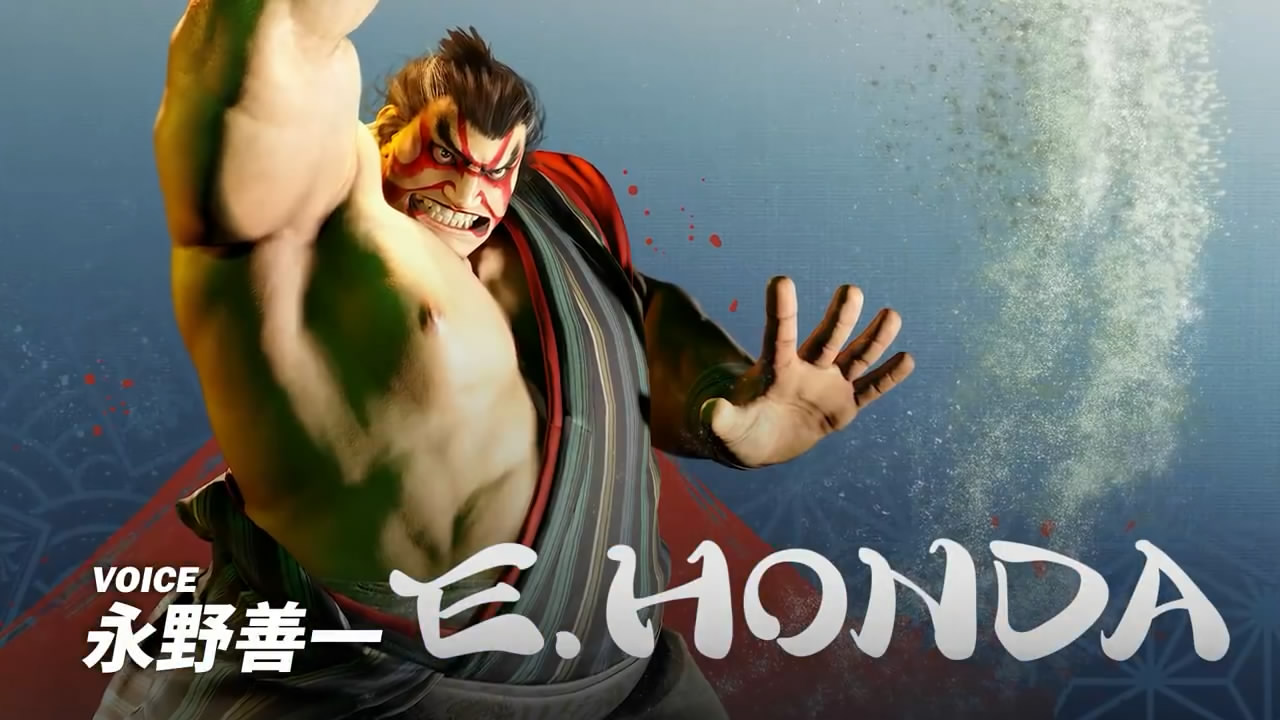 《街头霸王6》新角色介绍影像赏！相扑力士“本田”