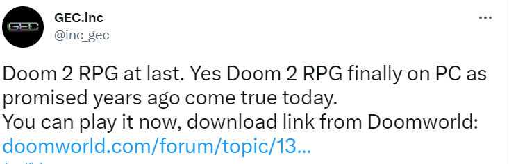 经典手游《毁灭战士2 RPG》被移植到PC平台