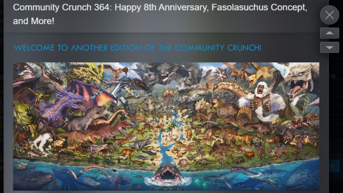 《方舟：保管进化》8周年活动预告发布 官宣新内容并感谢玩家