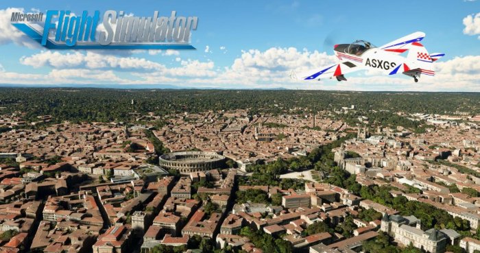 《微软飞行模拟》“城市更新II”已免费推出 加入法国城市及经典飞机