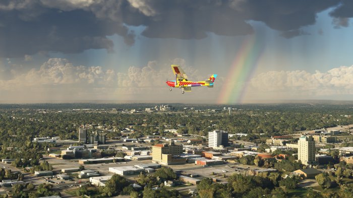 《微软飞行模拟》最新城市更新：“孤星共和国”得克萨斯州