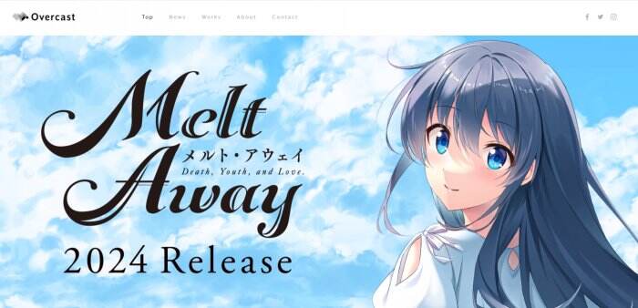 原创视觉小说游戏《Melt Away》预定明年发售 将登陆Steam平台