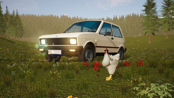 沙雕模拟游戏《Turbo Chicken Simulator》上架Steam