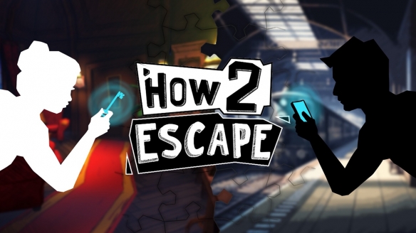 双人合作逃脱游戏《How 2 Escape》今日全平台发售