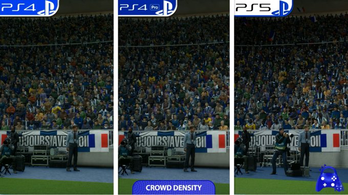 《实况足球2024》PS各版本图形对比 PS5质量更好